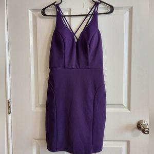 Purple Evening Dress